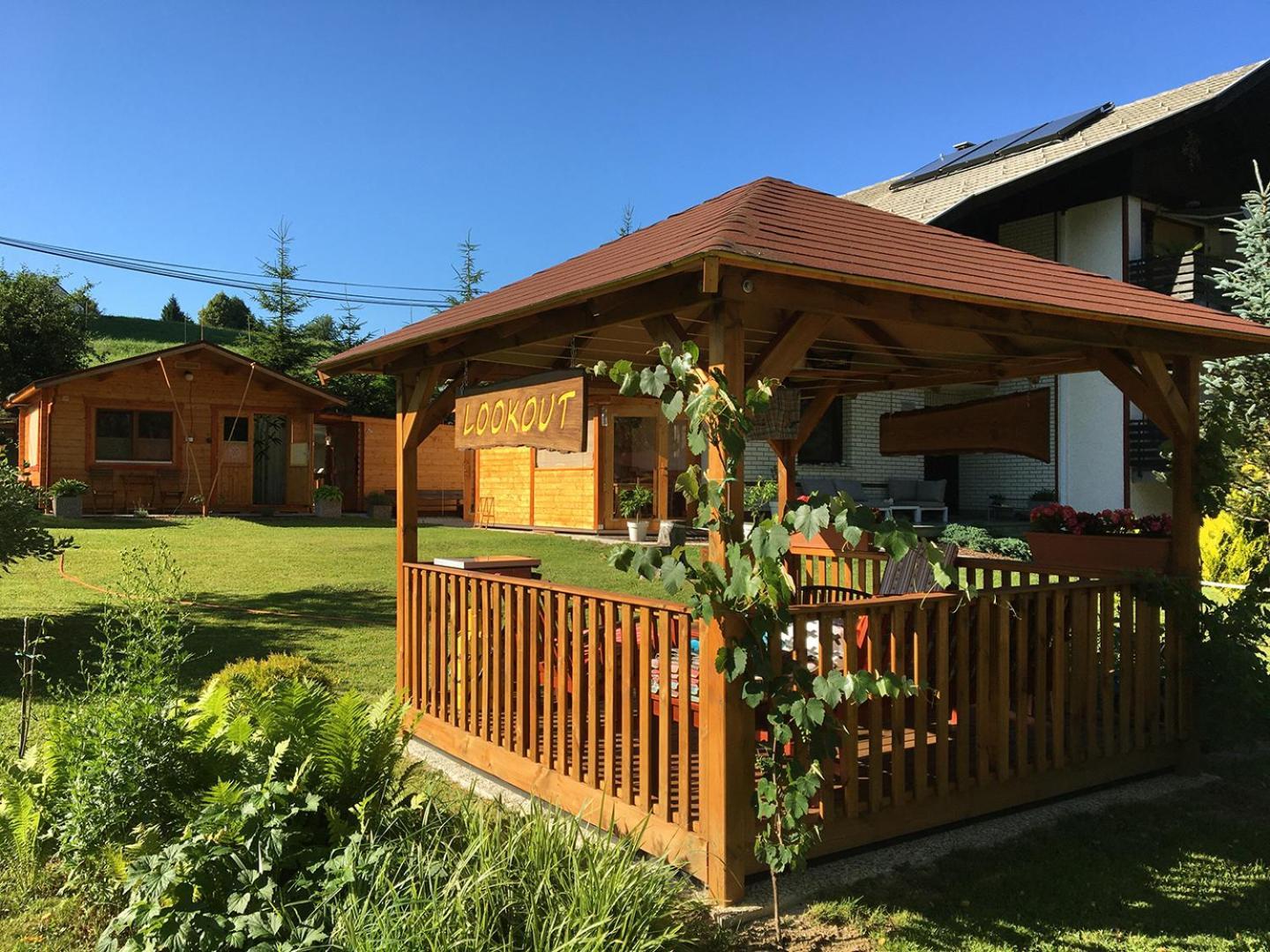 Lookout Resort Tiny House Rovte Eksteriør billede